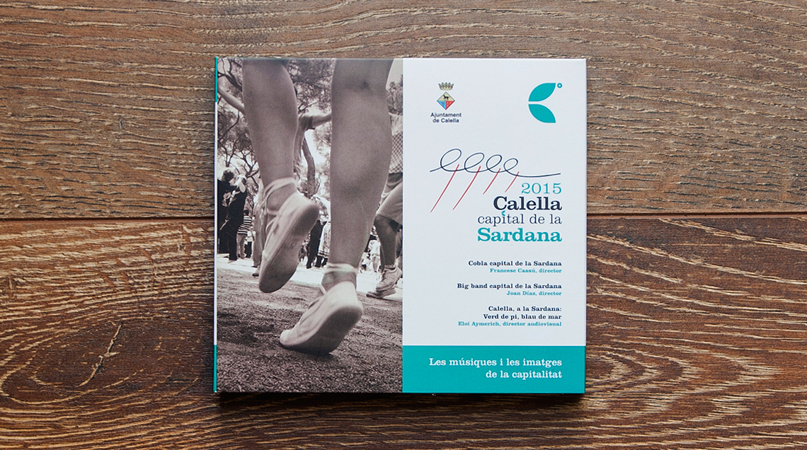 Digipack de Calella Capital de la Sardana 2015