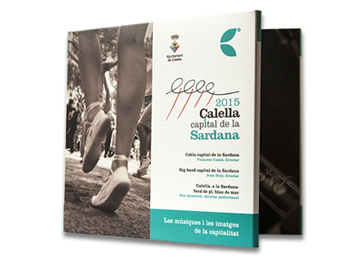 Digipack de Calella Capital de la Sardana 2015