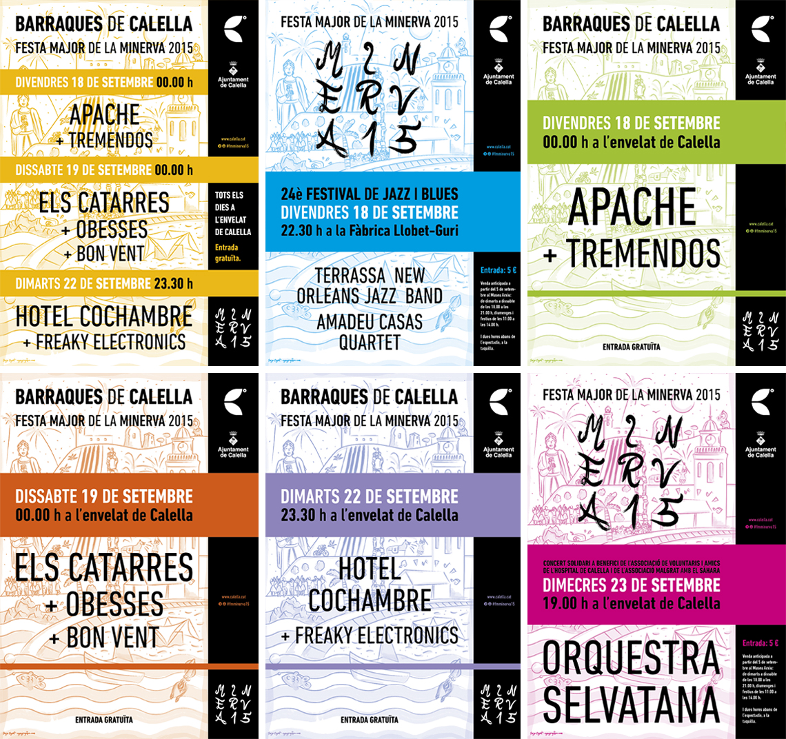 Festa Major de la Minerva de Calella 2015